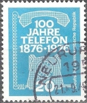 Stamps Germany -  100 años de teléfono (DDR).