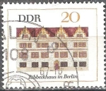 Stamps Germany -  Edificios importantes,La casa de Ribbeck (DDR). 