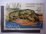Stamps Spain -  Ed:2532 - Cangrejo de Río-Astacus Paliipes