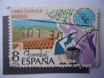 Stamps Spain -  Ed:2557 - II Año Oleicola Mundial.