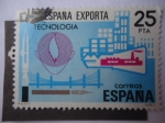 Sellos de Europa - Espa�a -  Ed:2518 - España Exporta - Tecnología.