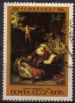 Sellos del Mundo : Europa : Rusia : RUSIA URSS 1976 4154 Sello Pintura Rembrandt Usado