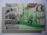 Stamps Spain -  Ed:5055- Piensa en Verde - Think Green.