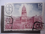 Sellos de Europa - Espa�a -  Ed:21632 - Palacio del Congreso-Buenos Aire