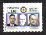 Sellos de America - Honduras -  100 años Rotary International