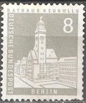 Sellos de Europa - Alemania -  Edificios y monumentos de Berlín.Ayuntamiento de Neukölln. 