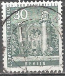 Stamps Germany -  Edificios y monumentos de Berlín. Castillo de Pfaueninsel.