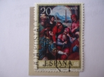 Stamps Spain -  Ed:2540 - San Esteban en la Sinagoga - 