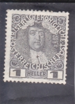 Stamps Austria -  CARLOS DE AUSTRIA