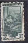 Stamps Italy -  OFICIO- TEJEDORA