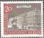 Stamps : Africa : Angola :  "Viejo Berlín" Palacio de la ciudad de Berlín alrededor de 1703.