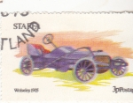 Stamps United Kingdom -  COCHE DE EPOCA- WOLSELEY 1905