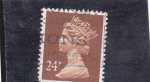Stamps United Kingdom -  REINA ISABEL II