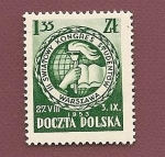 Stamps Poland -  3er. Congreso Mundial de Estudiantes - Varsovia