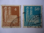 Stamps Germany -  Alemania. Scott/Alemania: 635a - 653a
