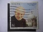 Stamps : Europe : Malta :  San Gorg Preca (1880-1962) Canonización 