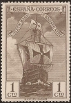 Sellos de Europa - Espaa -  Nao Santa María  1930  1 cent