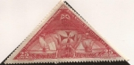 Stamps Spain -  Las Tres Carabelas  1930  25 cents
