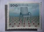 Stamps Switzerland -  Landi, Silla de Aluminio-Diseño Clásico Suizo, Hans Caray- Scott/Suiza:1170