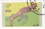 Stamps Oman -  IGUANA CUBANA