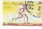 Stamps Oman -  JUEGOS OLIMPICOS MUNICH-72