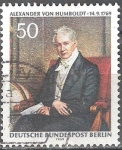 Stamps Germany -  Bicentenario del Barón Alexander von Humbold.