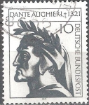 Sellos de Europa - Alemania -  650a Aniv de la muerte de Dante Alighieri.