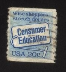 Stamps United States -  Consumer Education