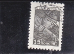 Stamps Russia -  minero