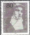 Sellos de Europa - Alemania -  40a Aniv Muerte de Edith Stein (filósofa).