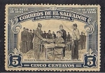 Stamps America - El Salvador -  Presidente Roosevelt
