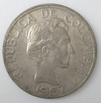 monedas del Mundo : America : Colombia :  1967 venta