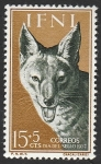 Sellos de Africa - Marruecos -  ifni - 139 - Canis aureus