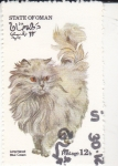 Stamps Oman -  gato de raza-