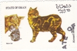 Stamps Oman -  gatos de raza-