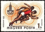 Stamps Hungary -  Summer Olympic Games, 1980 Moscow (2)
