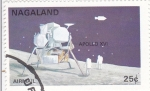 Stamps Nagaland -  AERONAUTICA-APOLO XVI