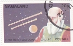 Stamps Asia - Nagaland -  AERONAUTICA- GALILEO