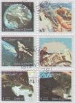 Stamps United Arab Emirates -  HISTORIA DE LA AERONAUTICA