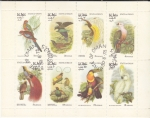 Sellos del Mundo : Asia : Omn : AVES DEL PARAÍSO