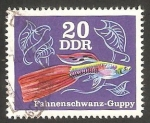 Stamps Germany -  1854 - Pez de acuario