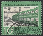 Stamps Germany -  519 - 125 anivº de los ferrocarriles alemanes