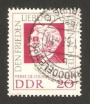 Stamps Germany -  646 - Centº del nacimiento de Pierre de Courbertin