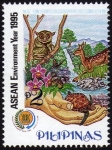 Stamps Philippines -  COL-ASEAN ENVIRONEMENT YEAR