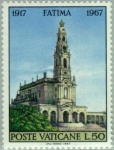 Stamps Vatican City -   50th anniversary of the apparitions of Fatima