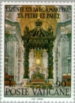 Stamps Vatican City -  XIX centenario del martirio de los Santos Pedro y Pablo