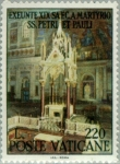 Sellos de Europa - Vaticano -  XIX centenario del martirio de los Santos Pedro y Pablo