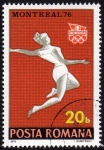 Stamps Romania -  COL-OLIMPIADAS MONTREAL'76