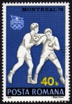 Stamps : Europe : Romania :  COL-OLIMPIADAS MONTREAL