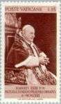 Sellos de Europa - Vaticano -  Papa Johannes XXIII- Premio